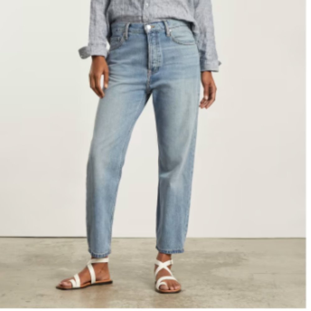Summer Slouch Comfy Jean Boyfriend Everlane NEW WITH TAGS Sz 28